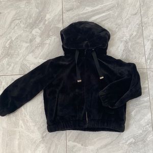Zara Faux Fur bomber jacket